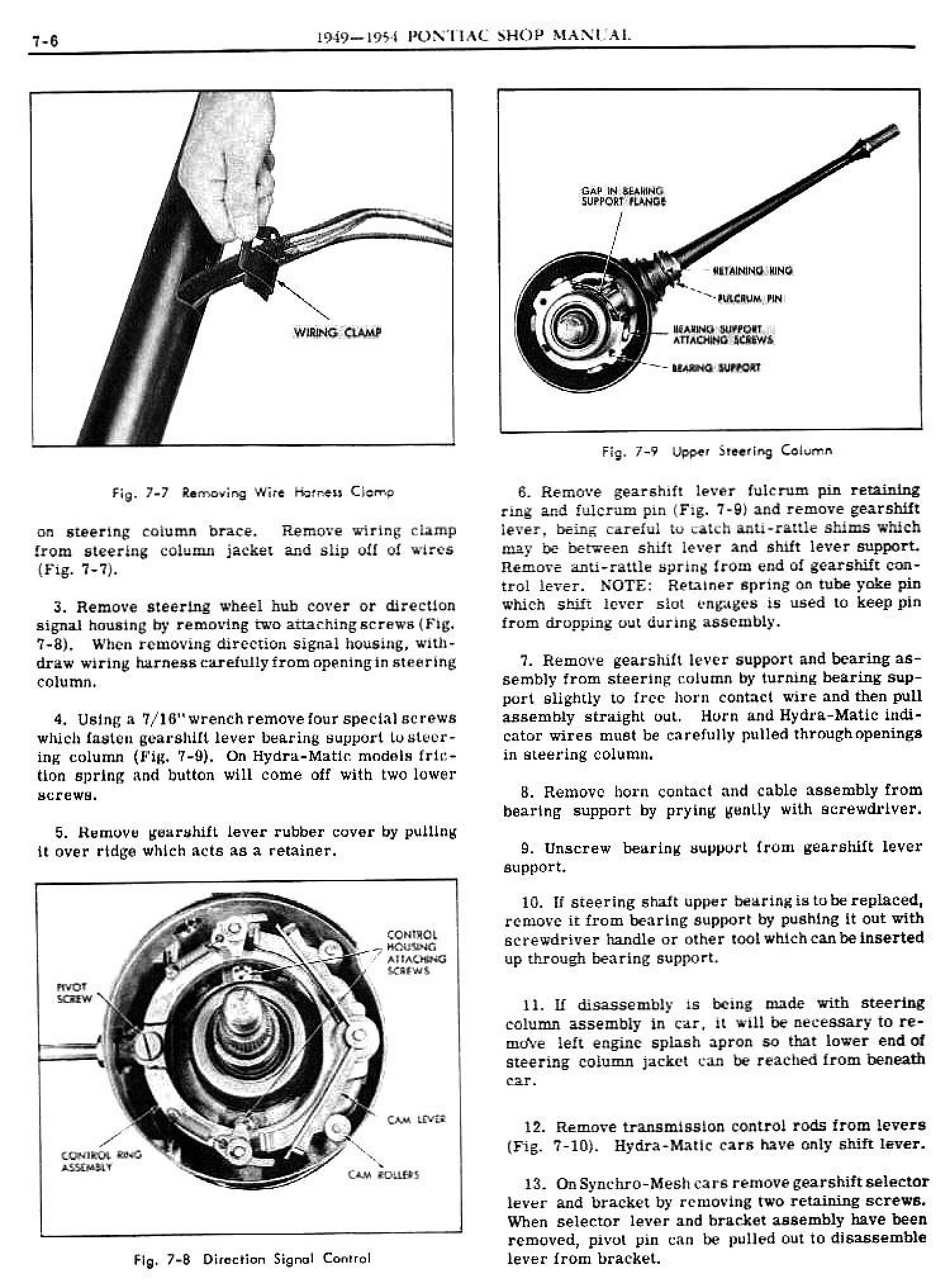 1949 Pontiac Shop Manual- Transmission And Gearshift Control Page 6 Of 22